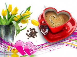 Love Coffee Wallpaper