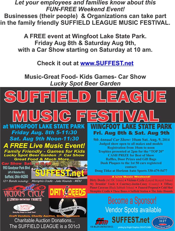 Suffield League Music Festival