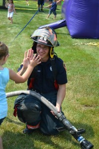 fireman high 5